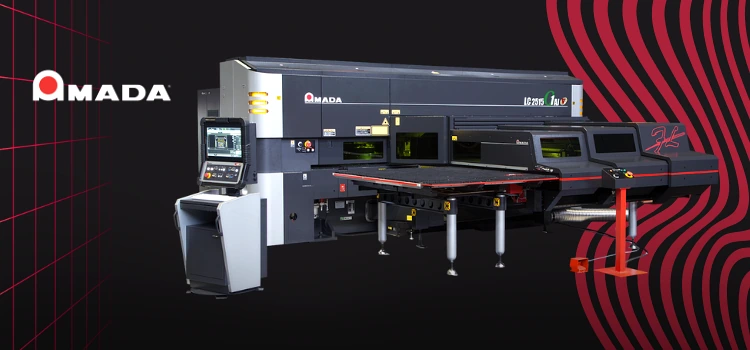 Revolucionando a Indústria com a Máquina AMADA Combinada Puncionadeira e Laser