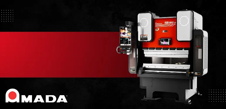 Máquina Dobradeira Elétrica AMADA – Série EGBe: Inovação e Sustentabilidade na Indústria